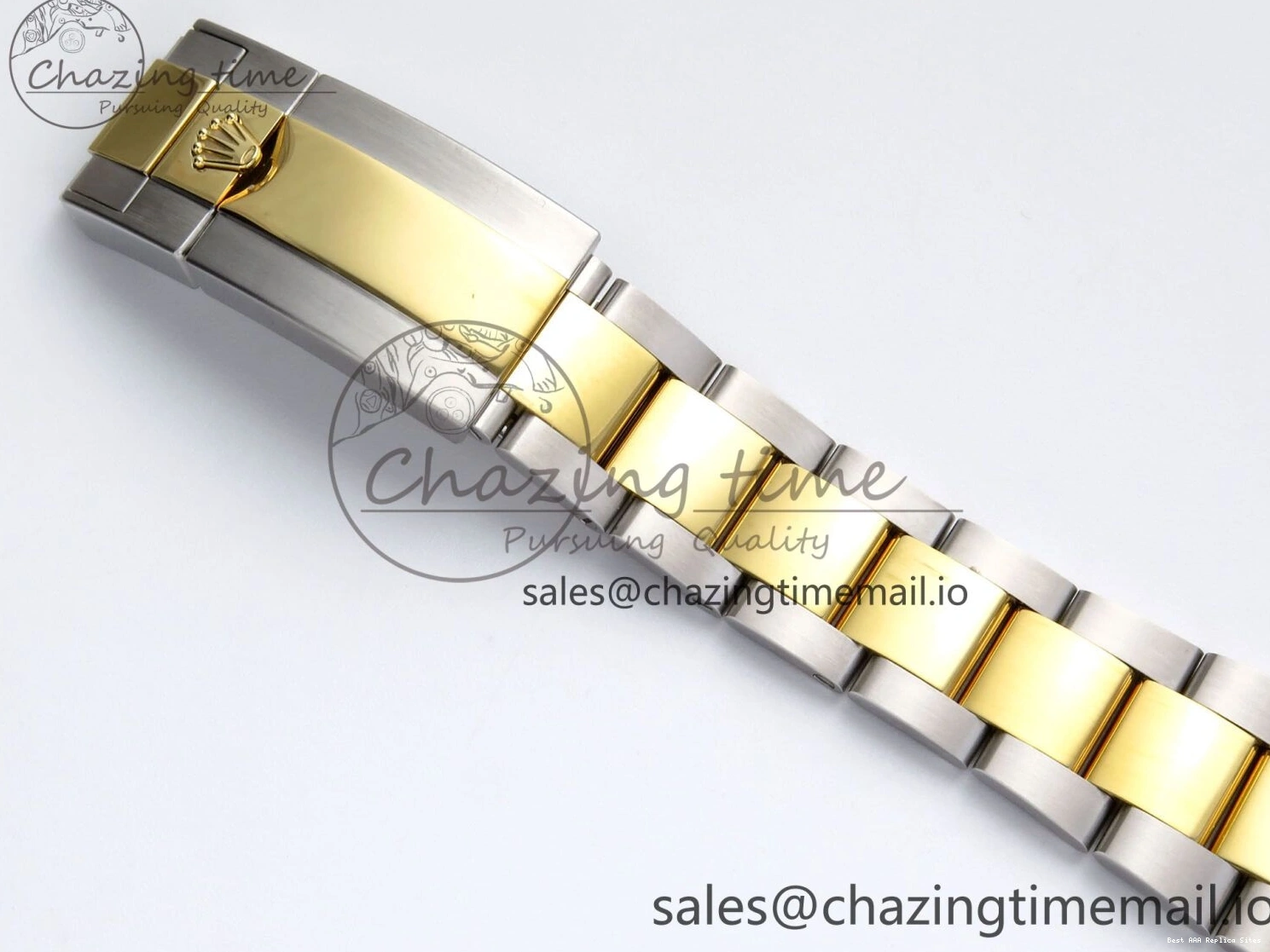 Good Copy Rolex Watches Best on Edition QF 721 V 1:1 Daytona AllSeason SH4131 YG SS Braclet White Dial 126503 1222